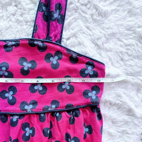 Tea Jumper | Romper | Girls 8 | Good Used Condition | Modern Floral Pattern - Picture 4 of 8